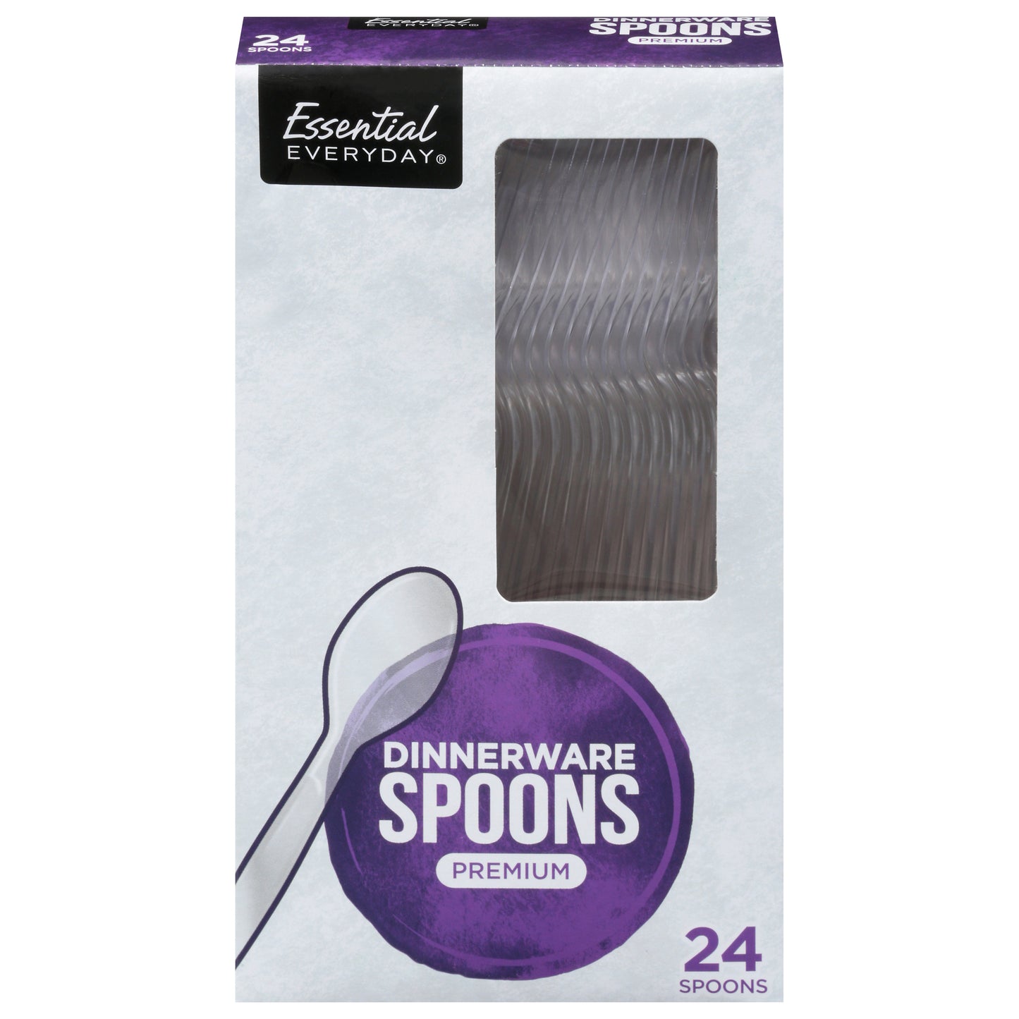 Essential Everyday Premium Dinnerware Spoons 24 ea