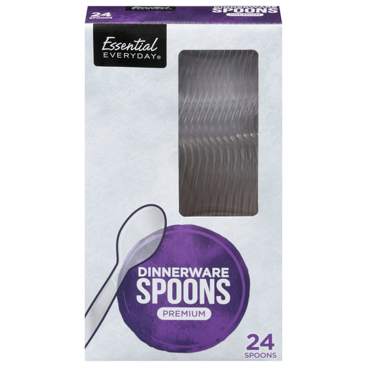 Essential Everyday Premium Dinnerware Spoons 24 ea