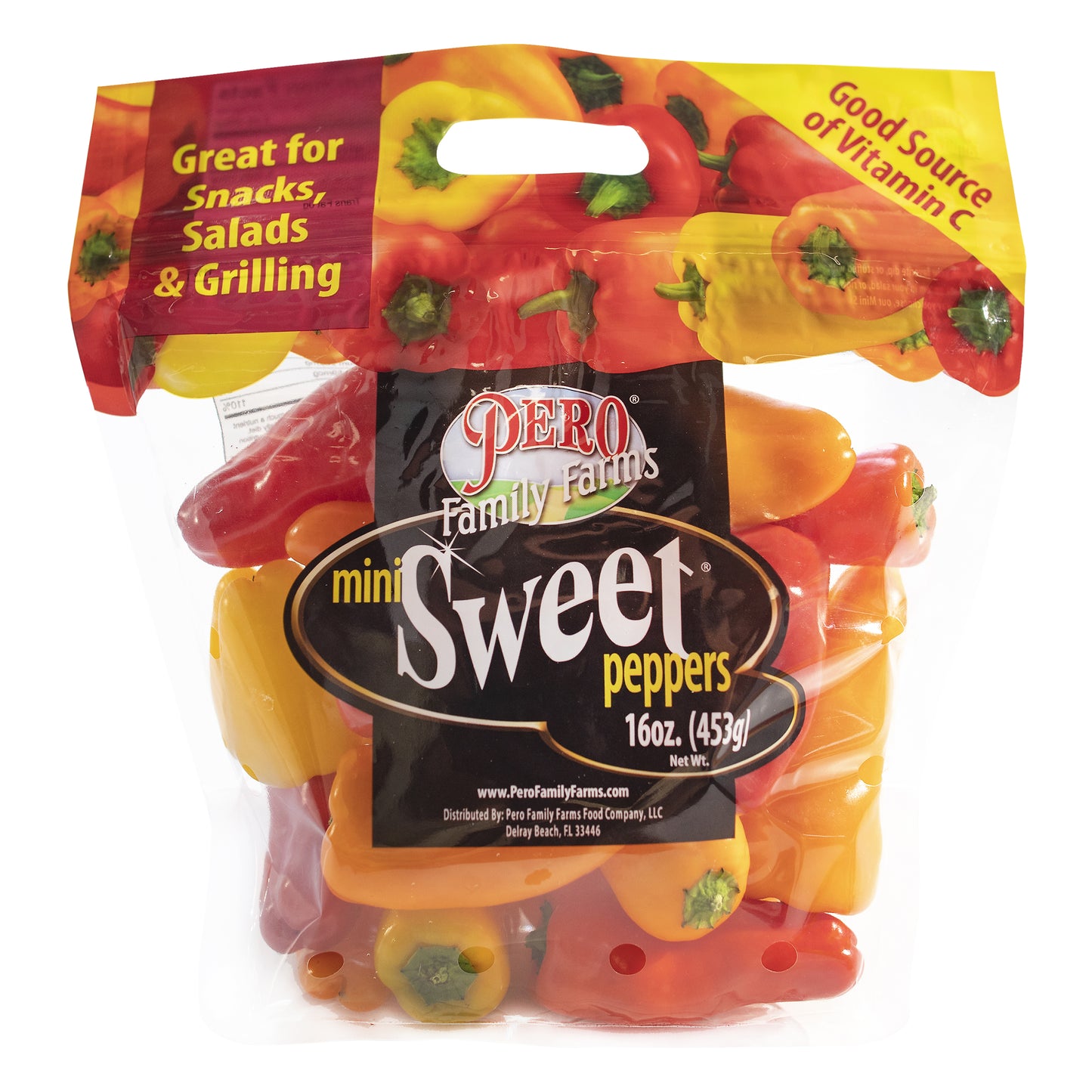 Pero Family Farms Mini Sweet Peppers 16 oz