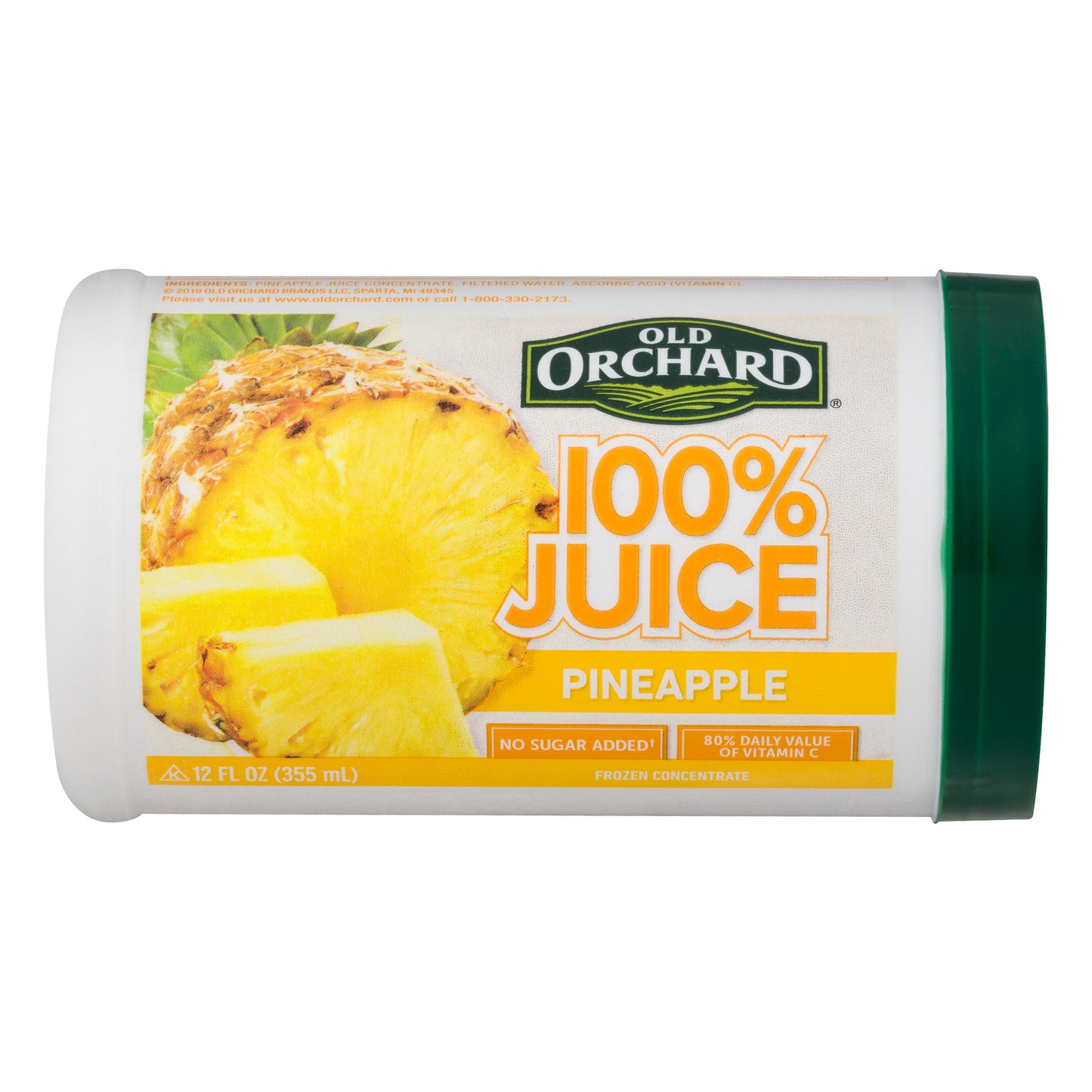 Old Orchard Pineapple 100% Juice 12 oz
