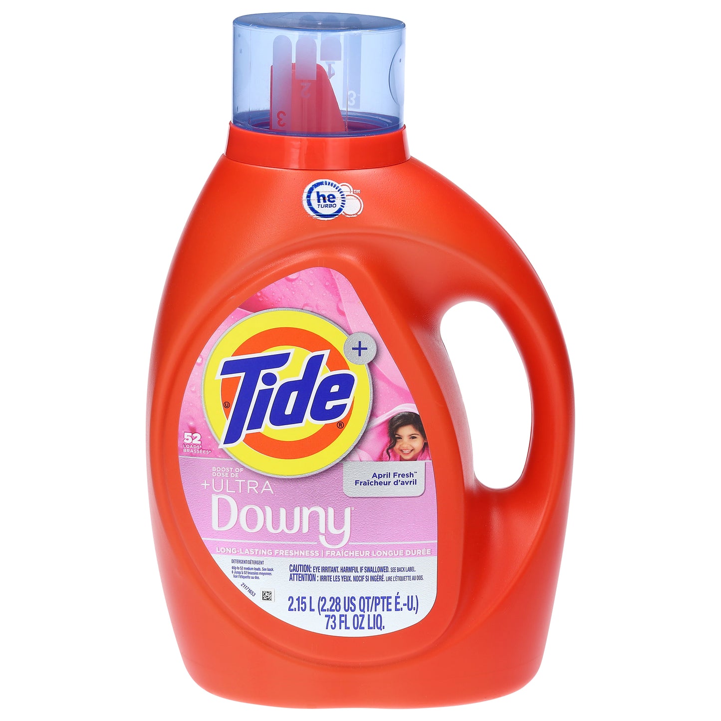 Tide + +Ultra Downy April Fresh Detergent 73 fl oz