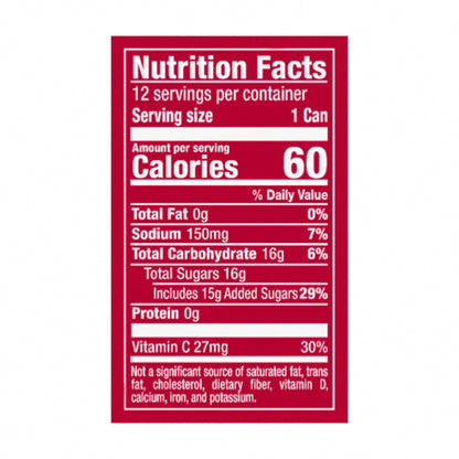 Hawaiian Punch Fruit Juicy Red, 12 fl oz cans, 12 pack