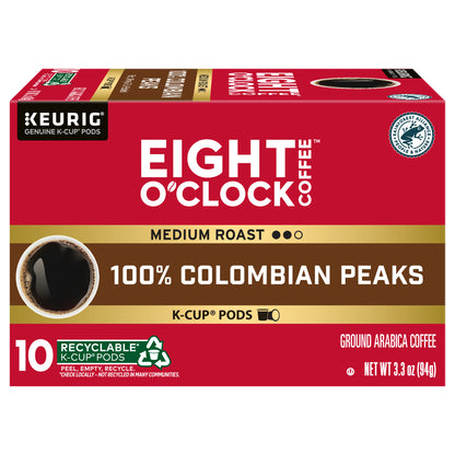 Ground Arabica Medium Roast 100% Colombian Peaks Coffee