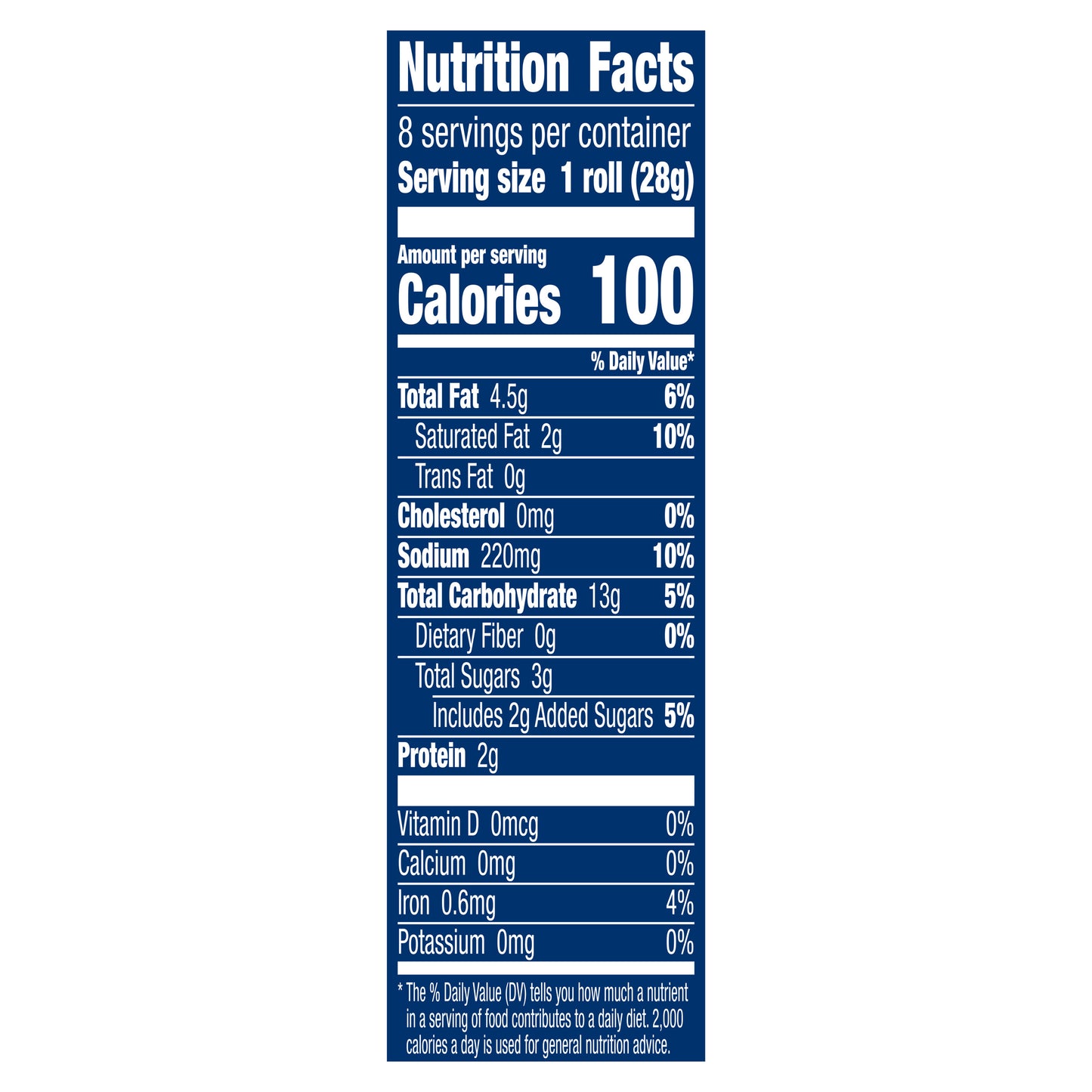 Pillsbury Crescent Rolls, Honey Butter Refrigerated Canned Pastry Dough, 8 Rolls, 8 oz