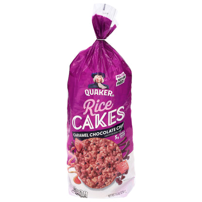 Quaker Caramel Chocolate Chip Rice Cakes 7.4 oz