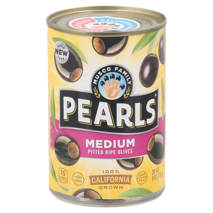 Pearls Medium Pitted Ripe Olives 6 oz