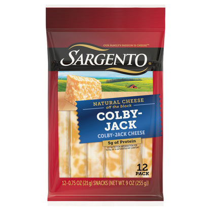 Sargento® Colby-Jack Natural Cheese Snack Sticks, 12-Count