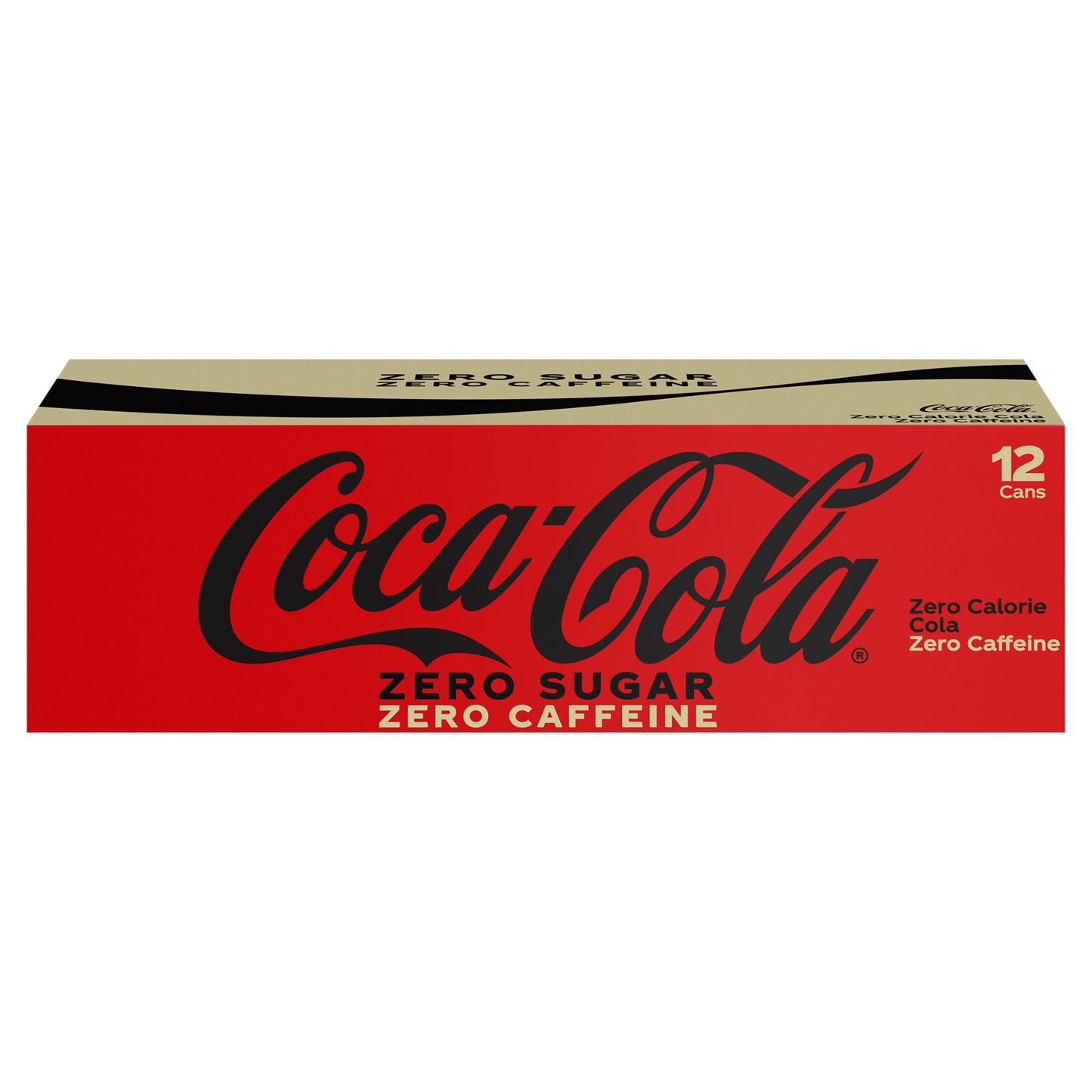 Coca-Cola Zero Caffeine-Free Fridge Pack Cans, 12 fl oz, 12 Pack