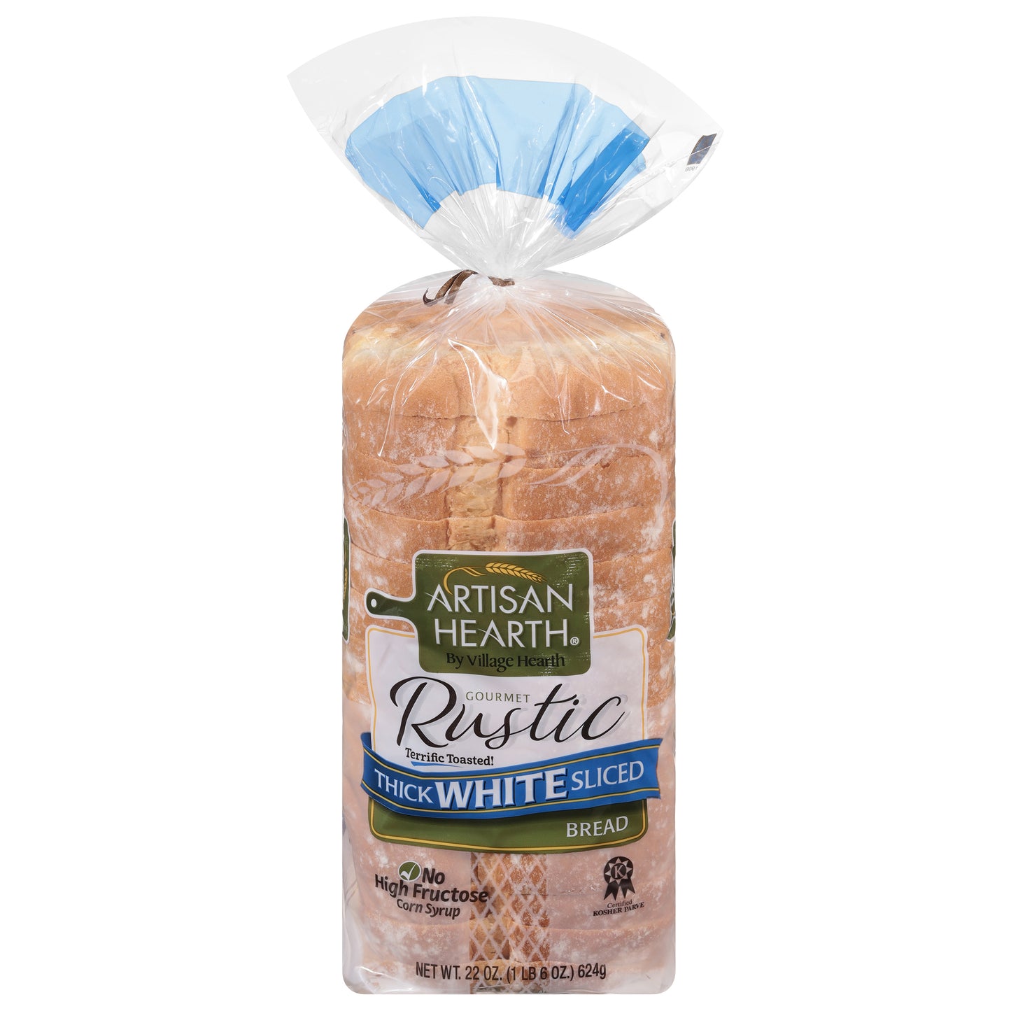 Artisan Hearth Rustic Sliced Thick White Bread 22 oz