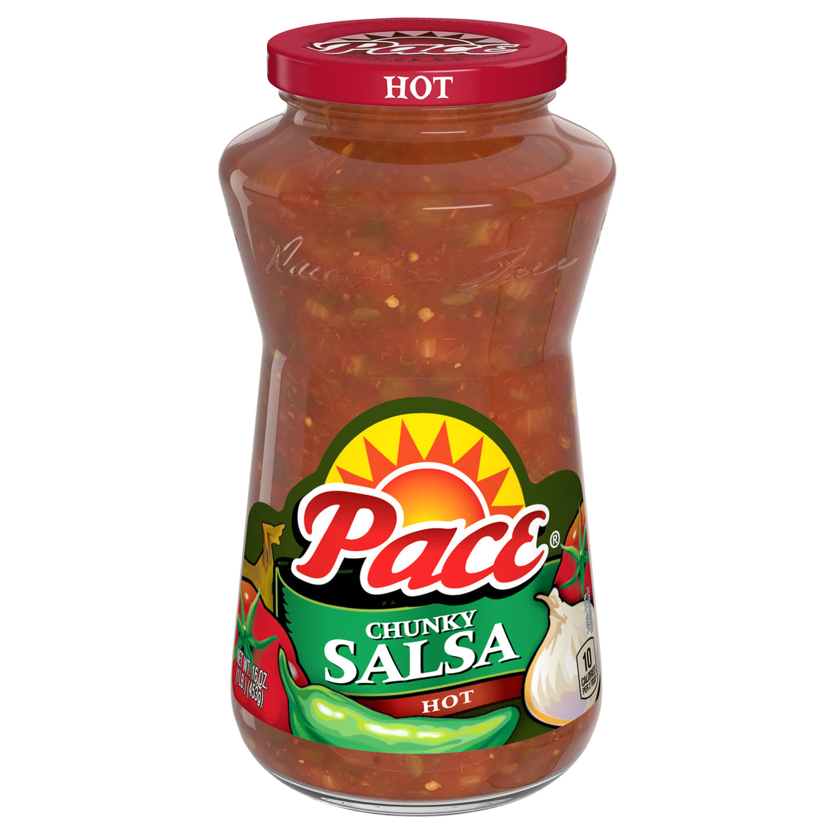 Pace Hot Chunky Salsa 16 oz