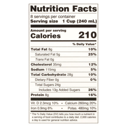 Prairie Farms 100% Lactose Free Chocolate Chocolate Milk 0.5 gl Carton