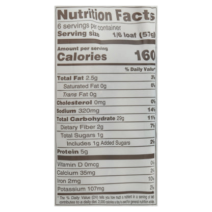 La Brea Bakery Take & Bake Multigrain Loaf 12 oz