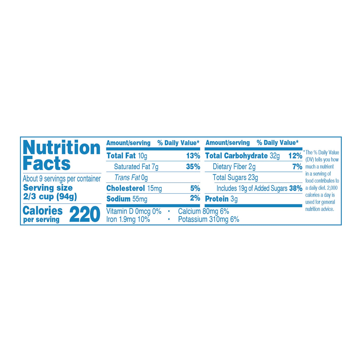 Blue Bunny Super Fudge Brownie Frozen Dessert, 46 fl oz