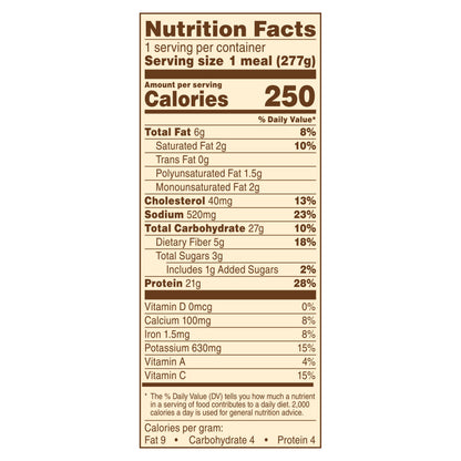Healthy Choice Café Steamers Chicken Linguini With Red Pepper Alfredo Frozen Meal, 9.8 oz.