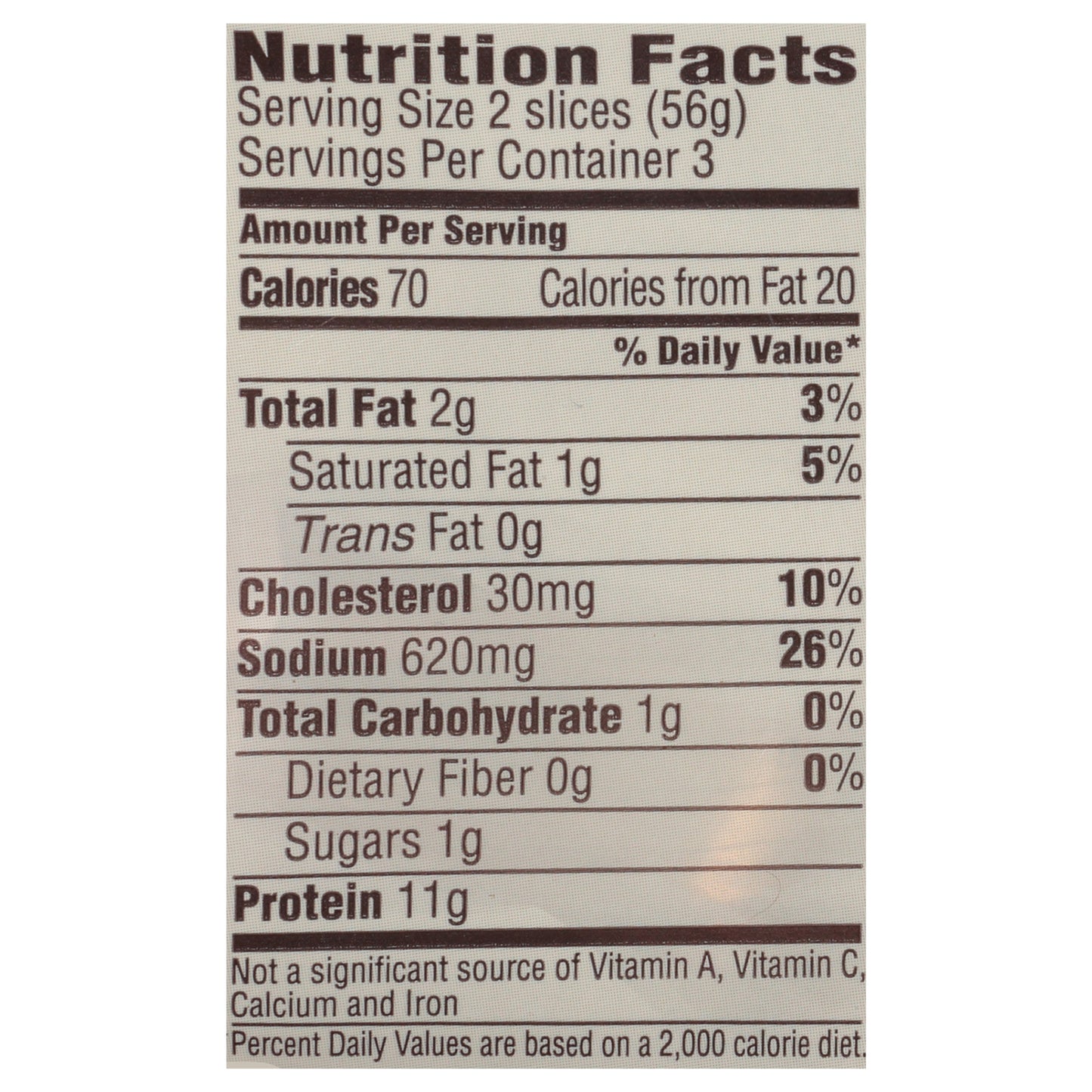 Hormel® Natural Choice® Fully Cooked Uncured Sliced Canadian Bacon 6 ct Zip-Pak®
