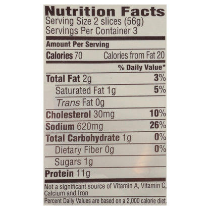 Hormel® Natural Choice® Fully Cooked Uncured Sliced Canadian Bacon 6 ct Zip-Pak®