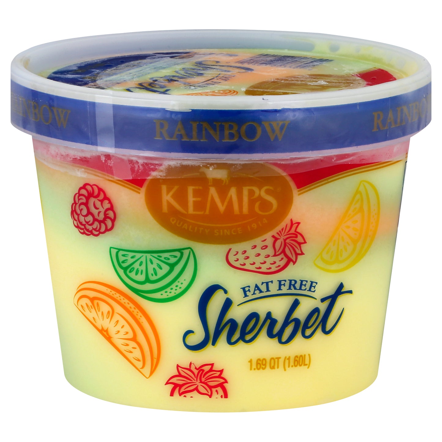 Kemps Sherbet 1.69 qt - RAINBOW