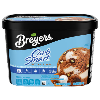 Breyers CarbSmart Ice Cream Rocky Road 1.5 qt