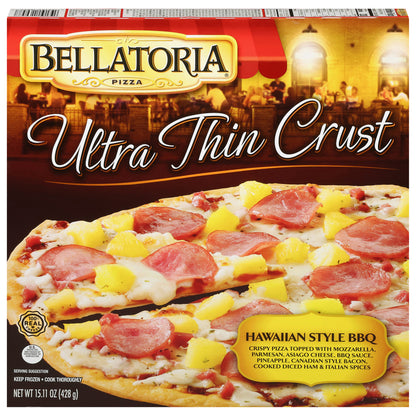 Bellatoria Ultra Thin Crust Hawaiian Style BBQ Pizza 15.11 oz