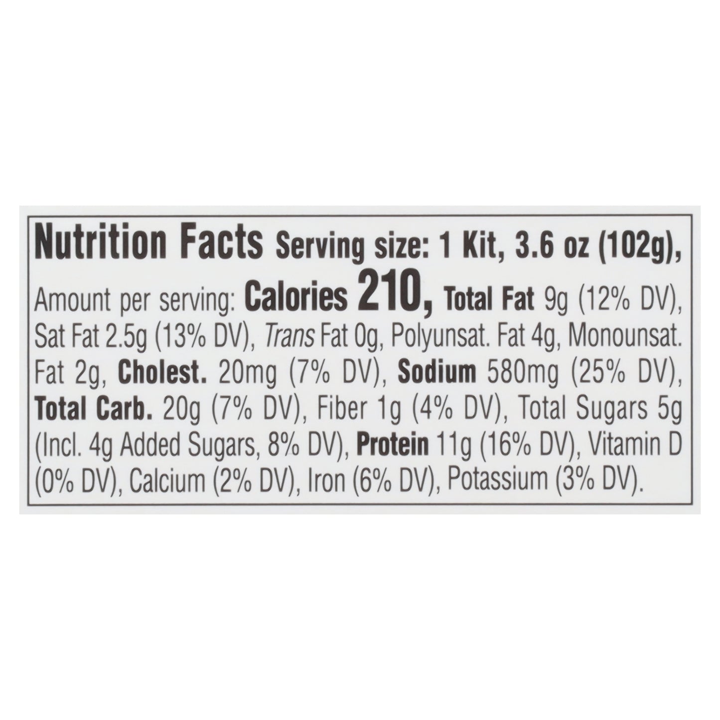 StarKist Snack-To-Go Classic Tuna Salad Kit 3.6 oz