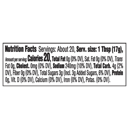 Heinz Chili Sauce, 12 oz Bottle