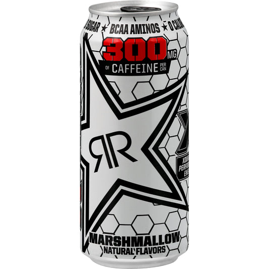 Rockstar Energy Drink 16 oz - Marshmallow