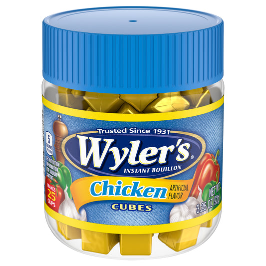 Wyler's® Chicken Instant Bouillon Cubes 3.25 oz. Jar