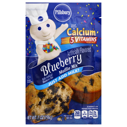 Pillsbury Blueberry Muffin Mix, 7oz