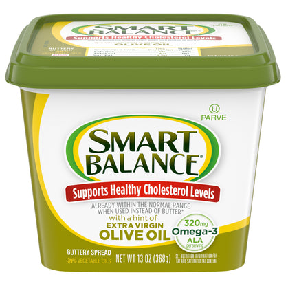 Smart Balance Buttery Spread Made with Extra Virgin Olive Oil, 13 OZ