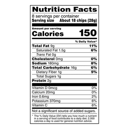 Lay's Kettle Cooked Potato Chips New York Style Pizza Flavored 8 Oz