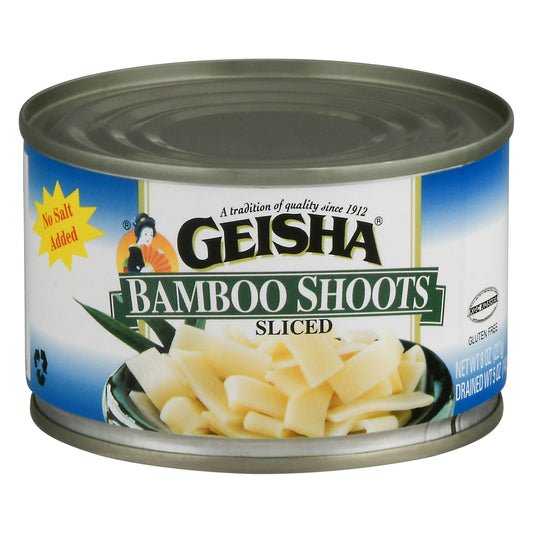 Geisha Sliced Bamboo Shoots 8 oz