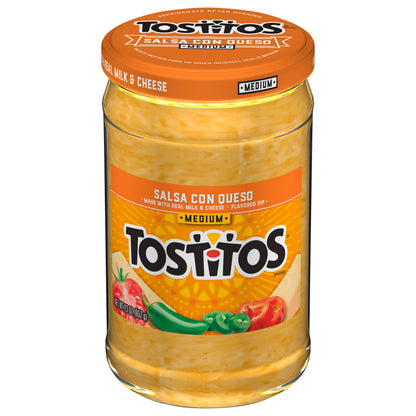 Tostitos Salsa Con Queso Medium 23 Oz