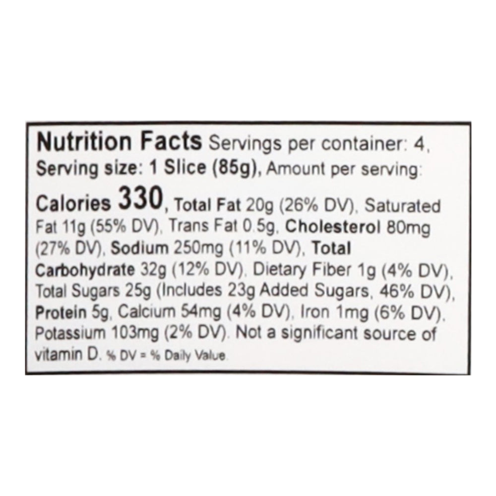 Suzy's Peanut Butter Cup Cheesecake 12 oz