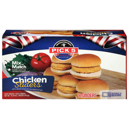 Pick 5 Signature Chicken Sliders 8 Each