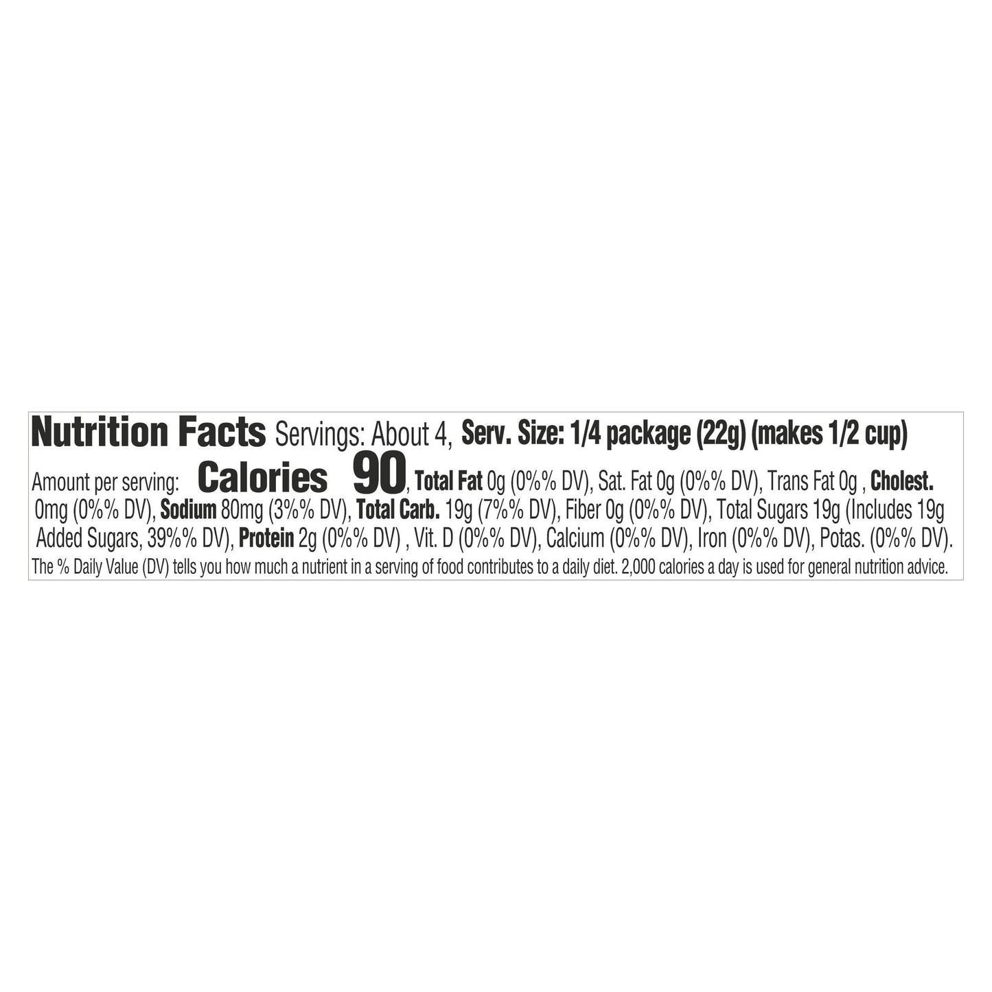 Jell-O Strawberry Banana Artificially Flavored Gelatin Dessert Mix, 3 oz Box