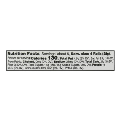 Global Brands Vanilla Cream Filled Waffy Wafer Roll 5.7 oz