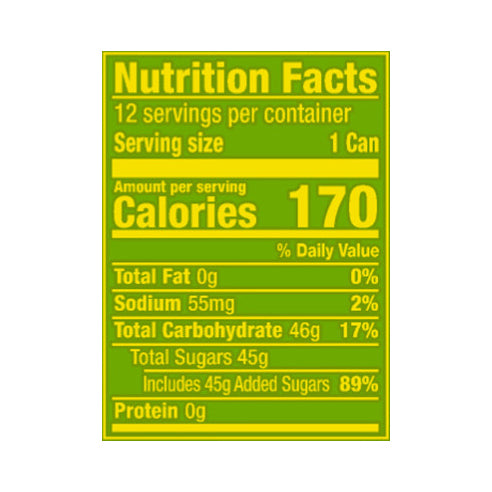 Sun Drop 12 Pack Citrus Soda 12-12 fl oz Cans