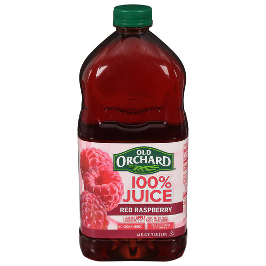 Old Orchard Red Raspberry 100% Juice 64 fl oz