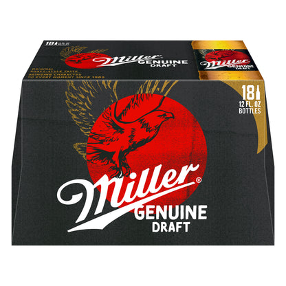 Miller Genuine Draft 18 Pack Original Beer 18 ea