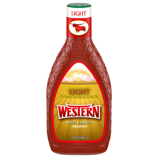 Western Sweet and Smooth French Light Salad Dressing, 15 fl. oz.