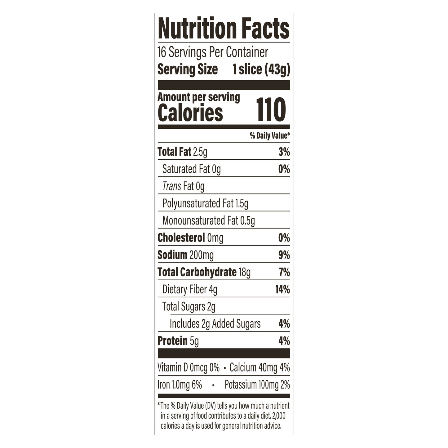 Brownberry 12 Grains and Seeds Bread, 24 oz