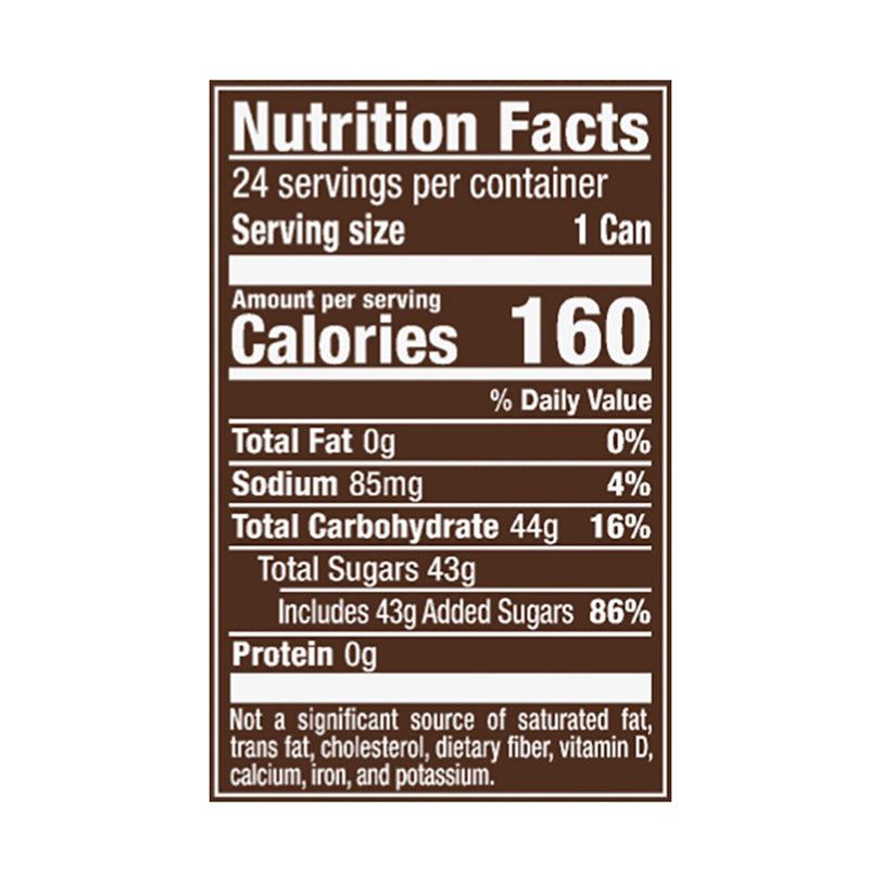 A&W 24 Pack No Caffeine Soda 24-12 fl oz Cans