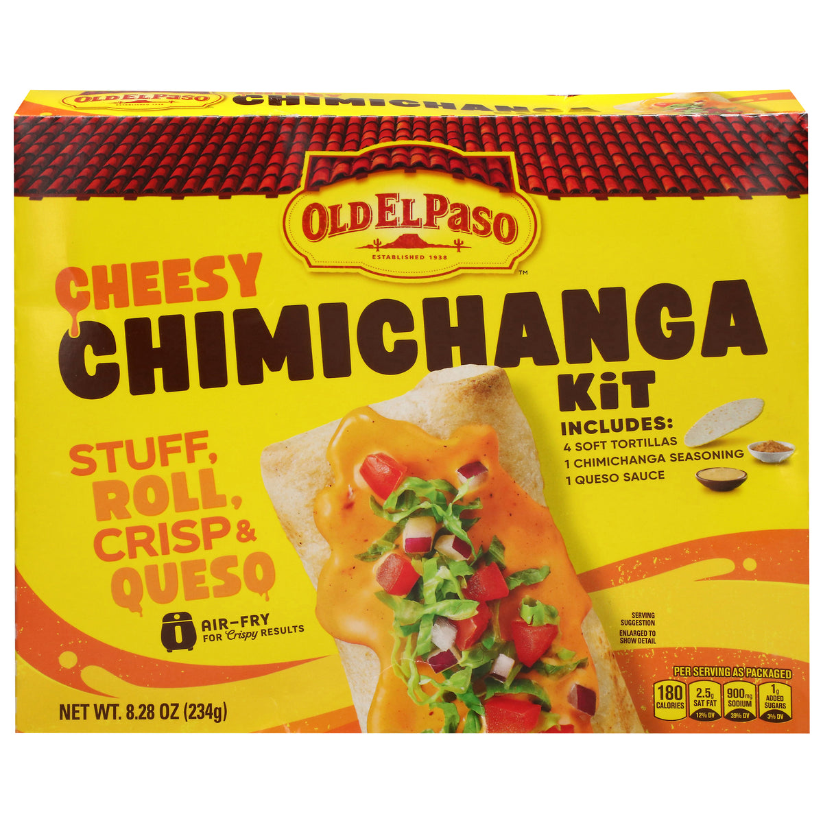 Old El Paso Cheesy Chimichanga Kit 8.28 oz