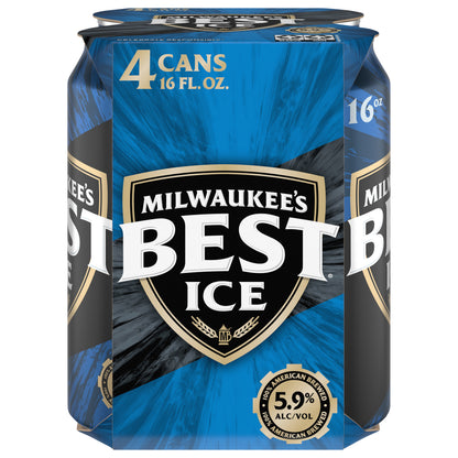 Milwaukee's Best Ice Beer 4 - 16 fl oz Cans