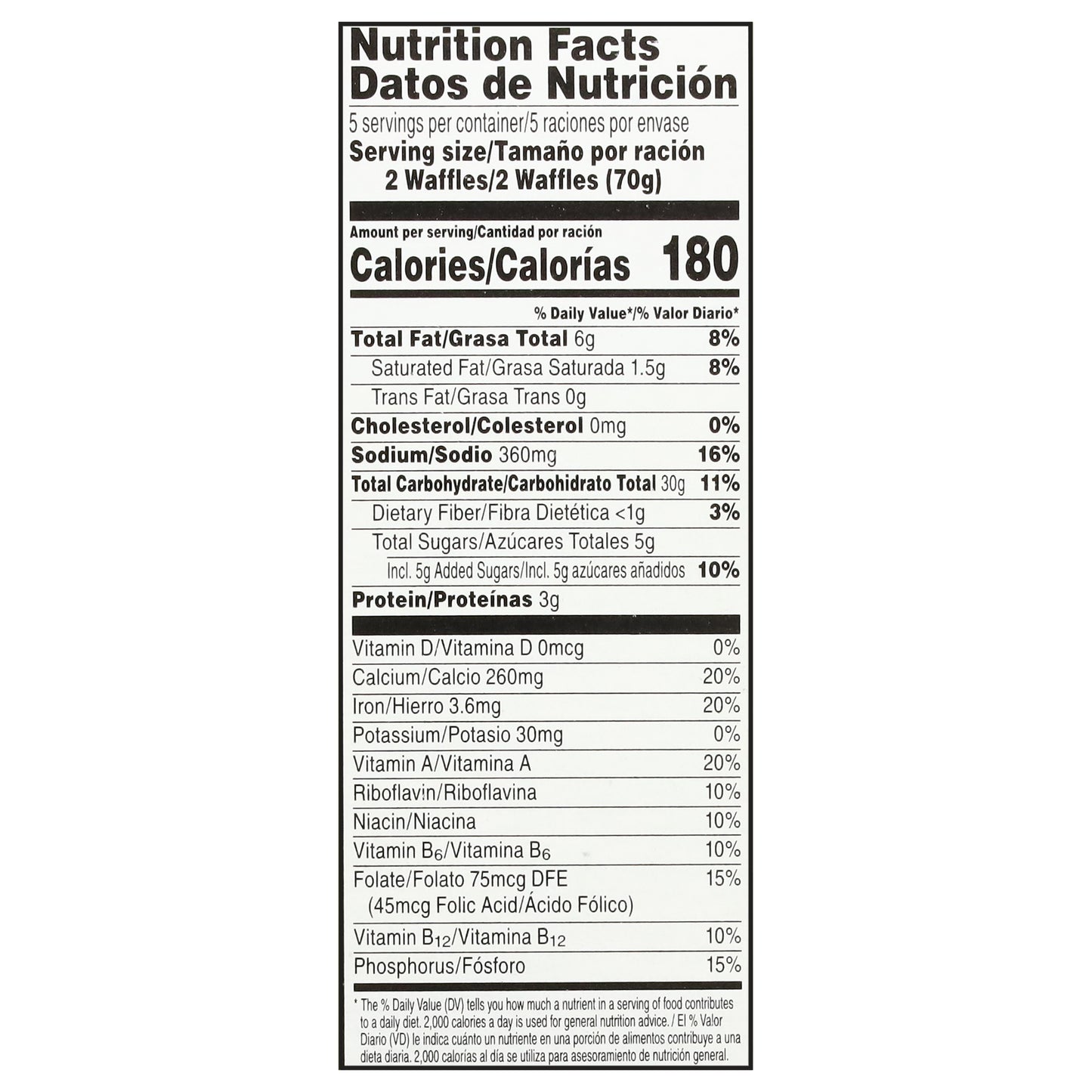 Kellogg's® Eggo® Blueberry Frozen Waffles - 10 WAFFLES