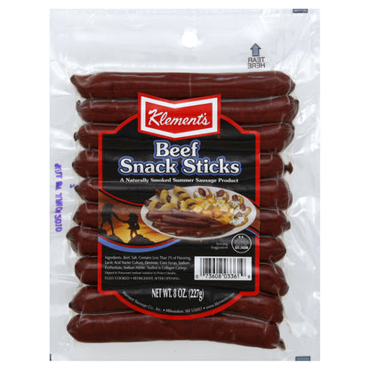 Klements Snack Sticks 8 oz