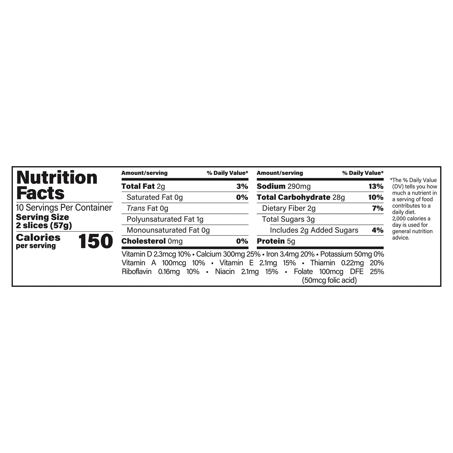 Sara Lee Classic White Bread, 20 oz