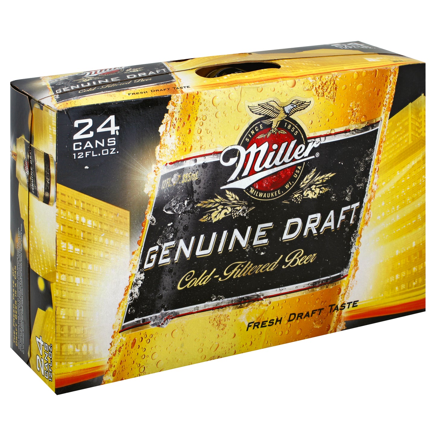 Miller Genuine Draft Beer 24 ea