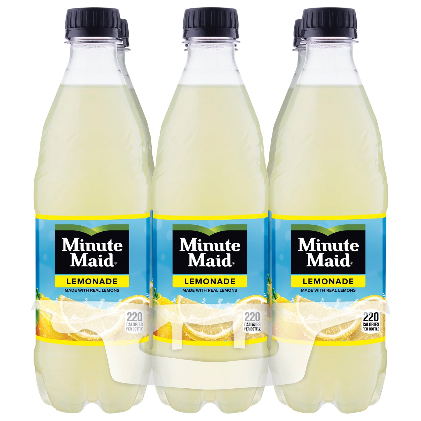 Minute Maid Lemonade Bottles, 16.9 fl oz, 6 Pack