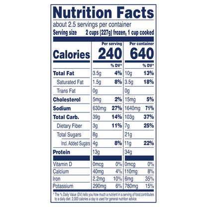 Birds Eye Voila! Beef Lo Mein Frozen Meal, 21 oz. Bag